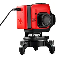 Лазерный уровень RGK ALPHA 3D-D с зелёным лучом