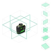 Лазерный уровень RGK PR-3G