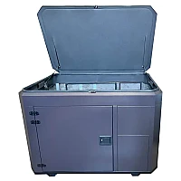 Бензиновый генератор FUBAG BS 19000 A ES в тихом зимнем кожухе 1600 RAL 8019