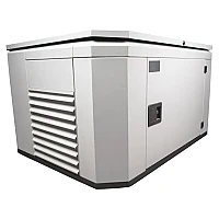 Бензиновый генератор FUBAG BS 7500 A ES в супертихом зимнем кожухе 1400SS RAL 7035