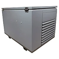 Бензиновый генератор FUBAG BS 19000 A ES в тихом зимнем кожухе 1600 RAL 7024