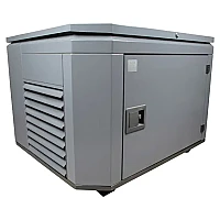 Бензиновый генератор FUBAG BS 7500 A ES DUPLEX в тихом зимнем кожухе 1200 RAL 7024