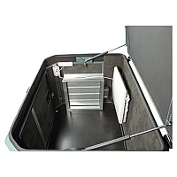 Бензиновый генератор FUBAG BS 7500 A ES DUPLEX в тихом зимнем кожухе 1200 RAL 7024