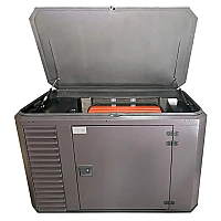 Бензиновый генератор FUBAG BS 17000 A ES в супертихом зимнем кожухе 1700SS RAL 8019