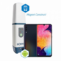 Комплект GNSS Sokkia GCX3 + смартфон с ПО Magnet Constuct