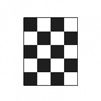 Шахматная доска для определения укрывистости 180х225 мм